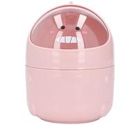 Srliya Mini Spazzatura Mini Spazzatura Desktop Lattina in Stile Dinosauro per Bambini Grande Design Staccabile Design Non Slip Non Slip il Fondo Durevole in Plastica (Pink Baby Dinosaur)