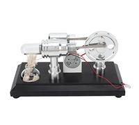 Srliya Modello Motore Motore Stirling con Illuminazione a LED | Acciaio inossidabile, funzionamento semplice, progetto di scienze educative