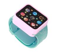 Srliya Orologio Intelligente per Bambini Lettore Musicale Giocattolo Touchscreen Educativo per Bambini 3-6 Anni Materiale ABS Blu