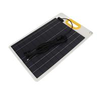 Srliya Pannello Solare Portatile Efficiente da 100 W Ricarica Rapida per Campeggio Esterno Escursionismo Accumulatori e Caricabatterie di Riserva USB DC 12 V 24 V 5A Materiale ABS Leggero