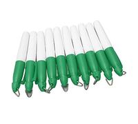 Srliya Pennarello per, Strumento di Allineamento Impermeabile (Verde) | Set da 10 pezzi, inchiostro a base di olio, in plastica resistente, ottima per disegnare, compatta e leggera