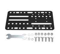 Srliya Per SIM Racing Shifter Piastra Staffa Per Montaggio su Scrivania Freno a Mano USB Piastra Adattatore Universale a Fori Multipli Per SIM Racing Shifter