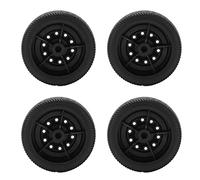 Srliya Pneumatici per Auto RC, Gomma Resistente per WPL D12mini | Elevata resistenza all\'abrasione, presa efficace, sostituzione di parti vecchie