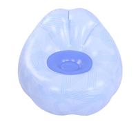 Srliya Poltrona Gonfiabile Gonfiabile Divano Gonfiabile Gonfiabile Ergonomico in PVC per Divano Ad Aria per Campeggio Domestico Modello Linea Blu