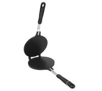 Srliya Pressa per Tortilla Efficiente Antiaderente per Rotoli di Uova Cottura Rapida in da 6,8 Pollici (Stile lucido)
