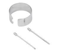 Srliya Punti Fine Nibs Sostituzione Stylus Pen Ti Suggerimenti in Lega con Clip Box per Tab S9 S9 Ultra S8 S8 Ultra S7 S7 Fe S22 S23 S24 Ultra Silver