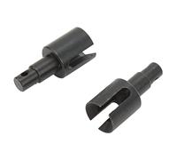 Srliya RC Differenziale Outdrive, Parte di Aggiornamento Durevole in (Nera) | Riduce l\'attrito, migliora la stabilità, compatibile con Losi Baja Rey