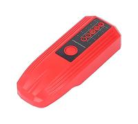Srliya Rilevatore di Campo Magnetico Misuratore EMF con 5 Indicatori LED per la Protezione della Salute e Misurazioni Accurate, per Uso Domestico, Materiale ABS (Rosso)