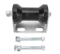 Srliya Rullo per Rimorchio per Barche in Gomma in Acciaio con Kit di Montaggio del Rullo della Chiglia con Staffa per la Sostituzione, Migliora L'esperienza di Navigazione Ogni Volta,