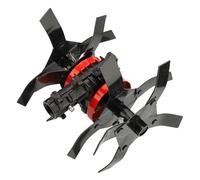 Srliya Ruota Allentante di Rasaerba Metallo Multifunzionale 26 Mm 9 Denti Ruota di del Taglio a Spazzole Universale per Allentamento del Terreno