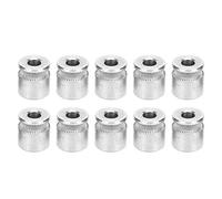 Srliya Ruota di Estrusione con Ingranaggio Concava, Acciaio Inossidabile, Diametro 5 Mm, Stampante MK8, 10pc, Dimensioni Ridotte, Facile Usare con Buone Prestazioni, Accessorio