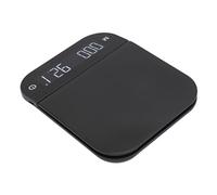 Srliya Scala del caffè 5 Kg/0,1 G Scala Digitale Ricaricabile con Timer, Display a LED, Controllo del Touch, Materiale ABS, Ideale per Versare il caffè e L'uso della Cucina