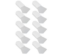 Srliya Set Applicatore per Facciale Senza Pennello Morbido in Silicone per Un'applicazione Uniforme 10 Pezzi (Modello poligonale)