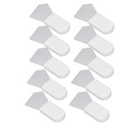Srliya Set Applicatore per Facciale Senza Pennello Morbido in Silicone per Un'applicazione Uniforme 10 Pezzi (Stile del pollice poligonale)