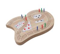Srliya Set da Gioco da Tavolo in Legno Realizzato a Mano con Mollette per Bambini, Metodi di Gioco Unici per lo Sviluppo Cognitivo, Design Compatto per Divertimento in Qualsiasi Momento, 24x19 Cm
