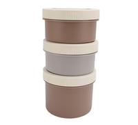 Srliya Set di Contenitori per Alimenti per Pranzo Isolati in Acciaio Inossidabile 304 Trio 400ML 400ML 600ML Borsa da Trasporto Isolata per Riporre Pasti Leggeri per Studenti