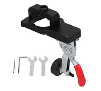 Srliya Set di Maschere per Cerniere per la Lavorazione del Legno Perforatore Apri Guida per Perforazione Kit di Localizzazione Utensili Manuali 35 Mm