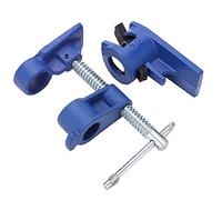 Srliya Set di Morsetti per Tubi Incollati in Legno Set di Acciaio Malleabile a Rilascio Rapido Multi -frizione G3/4in