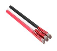 Srliya Set di Pennelli per Sopracciglia Dal Design Sottile e Angolato | Setole in nylon morbido, facili controllare, adatte per liquidi e polvere, 3 colori diversi per un facile utilizzo