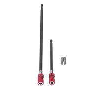 Srliya Set di Prolunghe per Punte per Cacciavite PH2 da 2 Pezzi con di Sgancio Rapido per Applicazioni Versatili, Design Ergonomico Prolunga da 1/4 di Punta 150 Mm 300 Mm per Progetti di Miglioramento