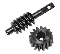 Srliya Sostituzione Corona Dentata per Auto RC per SCX30 1/30 RC Crawler Car 2T 16T Differenziale Anteriore in Acciaio per ASSE Posteriore