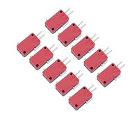 Srliya Sostituzione Microinterruttore a Pulsante a 3 Pin da 10 Pezzi, Ideale per i Giochi Arcade. Migliora la Tua Esperienza di Gioco Arcade