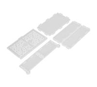 Srliya Stampo per Scatola di Immagazzinaggio in Silicone, Design Durevole | Resistente allo strappo, facile da pulire, per resina o resina epossidica, artigianato fai-da-te