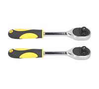 Srliya Strutture a Cricchetto 2 Pcs Giallo Ad Alta Torsione Che Rifornisce gli Strumenti Maniglie Dritti