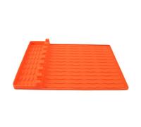 Srliya Tappetino per Strumenti per Piastra in Silicone Pratico Tappetino per Griglia Versatile Resistente Al Calore per 15,9x11,8 Pollici (Tipo 1)