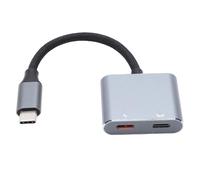 Srliya Tipo C per Occhiali e Adattatore di Ricarica Adatti per la Ricarica della Piattaforma Steam e la Riproduzione con Rapida da 100 W, Risoluzione 4K 60 Hz