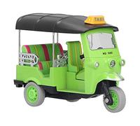 Srliya Tira Indietro il Triciclo Tailandese, Colore Brillante, Materiale in Lega, Buon di Compleanno, Giocattolo per Veicoli per Bambini per Divertimento in Lega, Addominali (Verde)