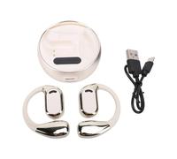 Srliya Translation Earphones App Control Dispositivo di Traduzione Wireless Supporta 74 Lingue 70 Accento per Comunicare le Telefonate Musicali (Beige)