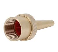 Srliya Ugello della Fontana in Ottone, Guida a Spruzzo D'acqua a Getto Regolabile per Stagno da Giardino, Parchi di Divertimento, Musei, (4 minuti da 20 mm denti interni)