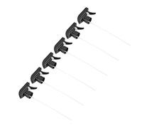 Srliya Ugello Spray Durevole da 6 Pezzi per Prodotti per la Pulizia della Casa, Lunghezza Tagliabile, Ugello a Grilletto a Prova di Perdite per Piante, Parrucchieri, Plastica 28 Mm