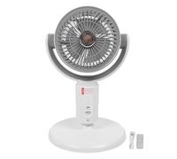 Srliya Ventilatore da Terra con Telecomando, Ventola Oscillante Ad Altezza Regolabile, Motore CC ABS, Timer 8 Ore a 4 velocità, Inclinazione di 180 Gradi, Ventilatore da Tavolo per