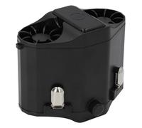 Srliya Ventilatore Portatile con Clamp/Holder in Vita a velocità Continua con Batteria da 10000 MAh per Lavoro All'aperto, Escursionismo, Campeggio, Regalo Estivo Unico per la Famiglia e gli Amici
