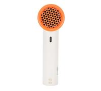Srliya Ventilatore Portatile Portatile Display Digitale Regolabile in Continuo Ad Alta velocità Ricaricabile Tramite USB Piccolo Ventilatore Tascabile Silenzioso per Viaggi in Campeggio (Bianca)
