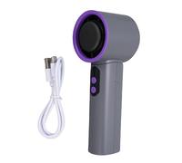 Srliya Ventola Portatile per Impacco di Ghiaccio con Cuscinetto di Raffreddamento Mini Dispositivo di Raffreddamento Portatile Ricaricabile a Basso Rumore (Grigio Viola)