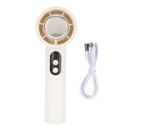 Srliya Ventola Portatile per Impacco di Ghiaccio con Cuscinetto di Raffreddamento Mini Dispositivo di Raffreddamento Portatile Ricaricabile a Basso Rumore (Beige)