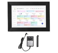 Srliya WiFi Smart Digital Calendar Digital Touchscreen Display Interattivo Display a 2 Vie Sync Desktop Wall Calendario Digitale Calendario Digital Chart per il Programma Familiare (Plug)