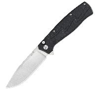 SRM 221X-GB - 14C28N with black/carbon fiber pattern G10 handle