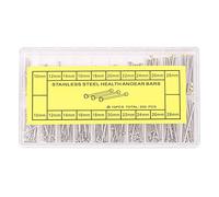 SRMAN 1 Scatola Set di Strumenti per La Riparazione Kit di Cinturini per Cinturino Assortimento Perno di Attrito Pin Fermagli Cinghie Braccialetti Estremità per Rivetti 10Mm-28Mm