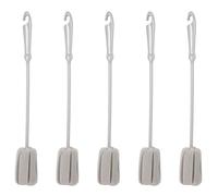 SRMAN 5Pc per La Spugna Bottiglia per il Latte Bicchiere per Labucato Utensili per Cucina per La Pulizia Della Tazza Manico Lungo nel Plastica