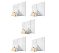 SRMAN acustici autoadesivi, confezione da 60, 30,5 x 30,5 x 1,1 cm, fonoassorbenti per la casa, colore