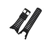 Srndsydak Cinturino for orologio in silicone for sport all'aria aperta adatto for SUUNTO Ambit 1 2 2R 2S Run/3 PEAK(B black black)