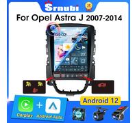 Srnubi 9.7 "Android 12 Carplay Autoradio per Opel Astra J Verano 2007 - 2014 Lettore multimediale 2 din GPS Auto Stereo DVD 2din S4-Fan-Camera