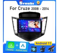 Srnubi 9 "Android 11 Autoradio Per Chevrolet Cruze J300 2008 - 2014 Lettore Multimediale di Navigazione GPS 2 din Carplay DVD Unità Principale
