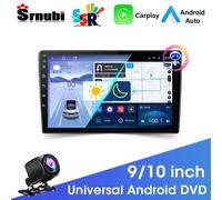 Srnubi SSR 9 10 pollici universale Android 12 Carplay Auto autoradio lettore multimediale navigazione GPS 2 Din DVD IPS unità principale stereo