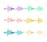 Srotmirw Fermagli per capelli da donna, 12 pezzi Starfish Shell accessori per capelli per donne e ragazze nella vita di tutti i giorni
