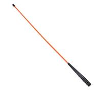 SROUPSUTKK Antenna for walkie-Talkie Portatile a Frusta da 108-136 MHz, Banda Aerea, 2,15 Db, 47 cm, 20 Watt, PHD-795, Adatta for Baofeng UV-17Pro GPS Quansheng Antenna Radio(BNC Orange)